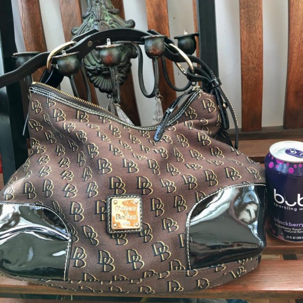 Dooney and Bourke Printed fabric hobo bag